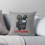 Corpse Husband - Among Us Character Crewmate  Throw Pillow RB2605 product Offical Corpse Husband Merch