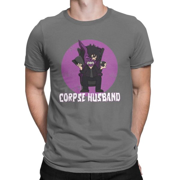 Men Women s T Shirts Corpse Husband Art Leisure 100 Cotton Tee Shirt Gaming T Shirt 5 - Corpse Husband Merch