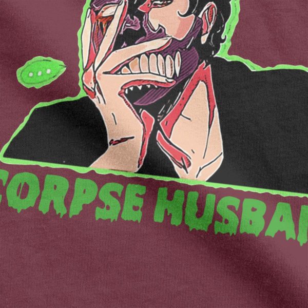 Creative Corpse Husband Masked T Shirts Men Women Round Collar 100 Cotton T Shirt Gaming Short 3 - Corpse Husband Merch